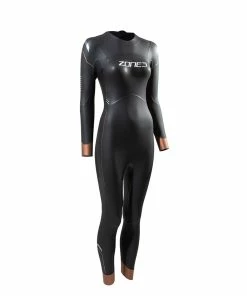 Zone 3 Zone3 - Agile Thermal Wetsuit - Women's - Black/Gold - 2023