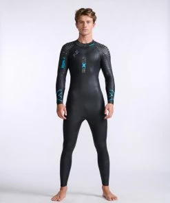 2XU - P:2 Propel Wetsuit - Men's - Black/Aloha - 2023