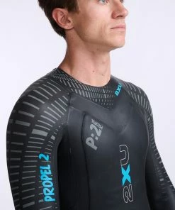 2XU - P:2 Propel Wetsuit - Men's - Black/Aloha - 2023 -Zoot shop MW4990c BLK ALO 21 18076.1666194413