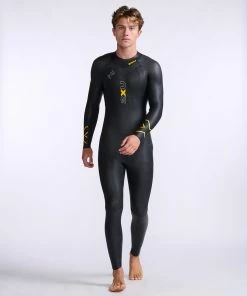 2XU - P:1 Propel Wetsuit - Men's - Black/Ambition - 2023 -Zoot shop MW4991c BLK ABN 03 71966.1666194390