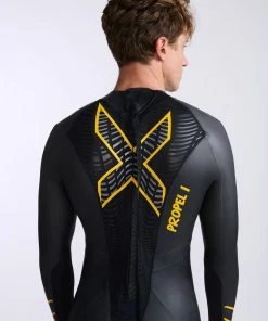 2XU - P:1 Propel Wetsuit - Men's - Black/Ambition - 2023 -Zoot shop MW4991c BLK ABN 28 57822.1666194391