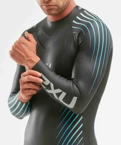 2XU - P:1 Propel Wetsuit - Men's - Black/Blue Ombre - Ex-Rental Two Hire -Zoot shop MW4991c BLK BRE 02 squashed 00659.1675785281
