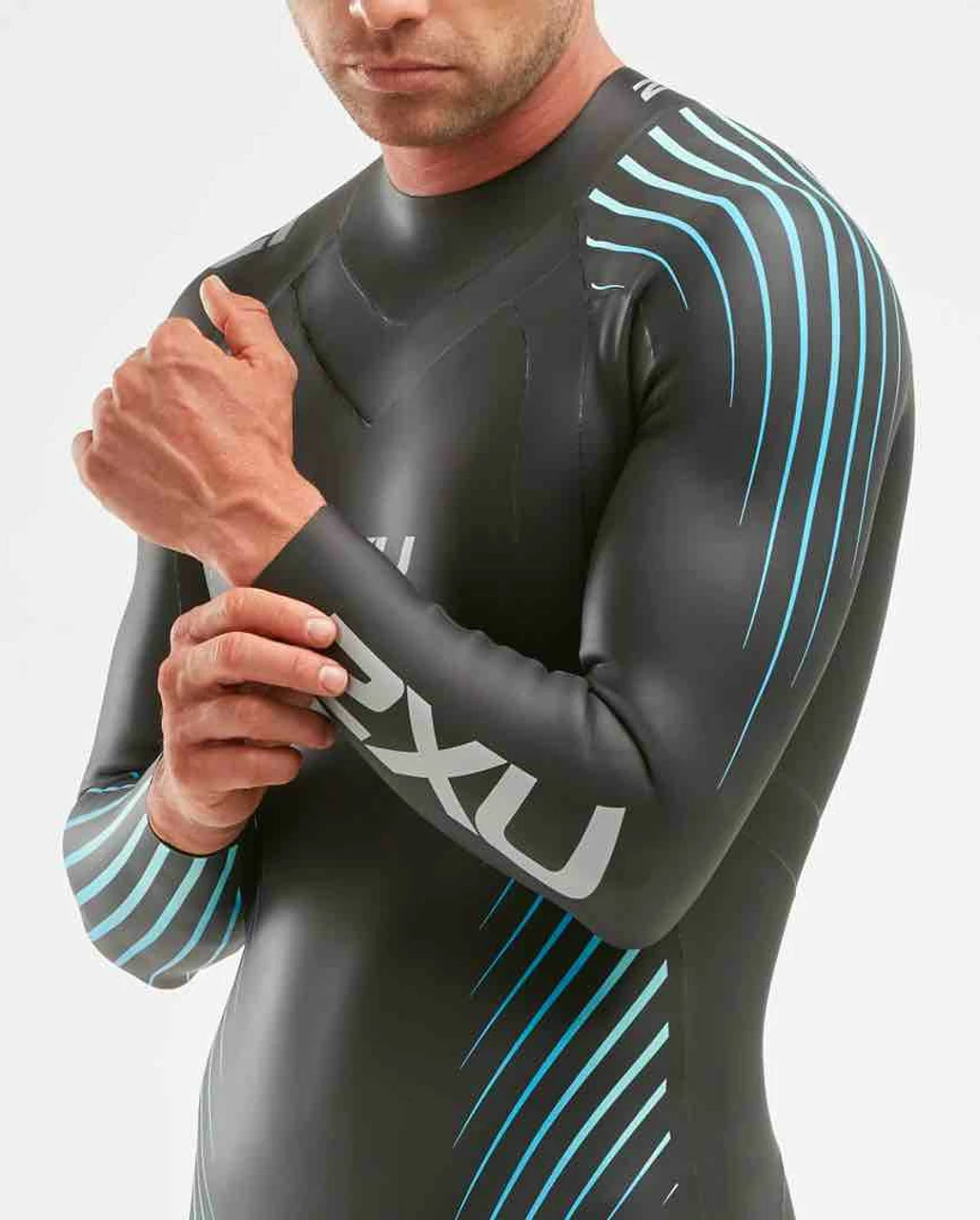 2XU - P:1 Propel Wetsuit - Men's - Black/Blue Ombre - Ex-Rental One Hire 1 2XU - P:1 Propel Wetsuit - Men's - Black/Blue Ombre - Ex-Rental One Hire
