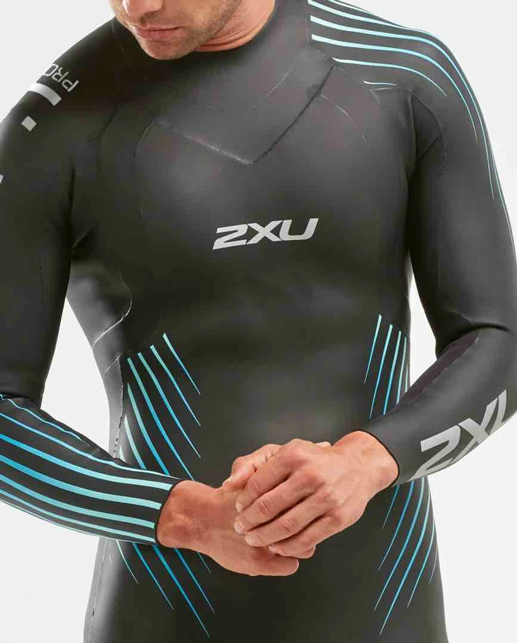 2XU - P:1 Propel Wetsuit - Men's - Black/Blue Ombre - Ex-Rental One Hire 5 2XU - P:1 Propel Wetsuit - Men's - Black/Blue Ombre - Ex-Rental One Hire - Image 5