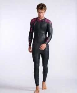 2XU - Propel Pro Wetsuit - Men's - Black/Punk Pink - 2023 -Zoot shop MW5124c BLK PUK 03 68398.1666194075