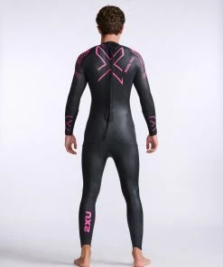 2XU - Propel Pro Wetsuit - Men's - Black/Punk Pink - 2023 -Zoot shop MW5124c BLK PUK 06 07625.1666194075