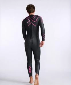 2XU - Propel Pro Wetsuit - Men's - Black/Punk Pink - 2023 -Zoot shop MW5124c BLK PUK 07 66723.1666194075