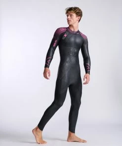 2XU - Propel Pro Wetsuit - Men's - Black/Punk Pink - 2023 -Zoot shop MW5124c BLK PUK 12 79815.1666194076