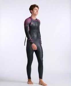 2XU - Propel Pro Wetsuit - Men's - Black/Punk Pink - 2023 -Zoot shop MW5124c BLK PUK 14 83199.1666194075