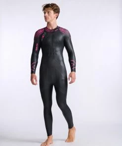 2XU - Propel Pro Wetsuit - Men's - Black/Punk Pink - 2023 -Zoot shop MW5124c BLK PUK 18 14456.1666194075