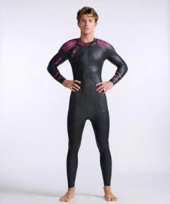 2XU - Propel Pro Wetsuit - Men's - Black/Punk Pink - 2023 -Zoot shop MW5124c BLK PUK 20 31275.1666194075