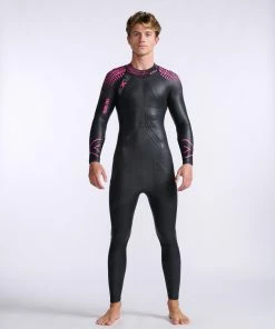 2XU - Propel Pro Wetsuit - Men's - Black/Punk Pink - 2023 -Zoot shop MW5124c BLK PUK 22 67430.1666194075