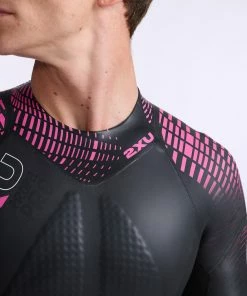 2XU - Propel Pro Wetsuit - Men's - Black/Punk Pink - 2023 -Zoot shop MW5124c BLK PUK 26 66603.1666194356