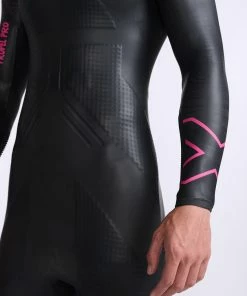 2XU - Propel Pro Wetsuit - Men's - Black/Punk Pink - 2023 -Zoot shop MW5124c BLK PUK 29 62936.1666194325