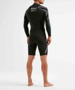 2XU - Pro-Swim Run SR1 Wetsuit - Men's - Ex-Rental 1 Hire -Zoot shop MW5479c BLK AQR 01 squashed 26188.1653062495