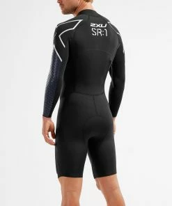 2XU - Pro-Swim Run SR1 Wetsuit - Men's -Zoot shop MW5479c BLK AQR 04 20597.1658744074