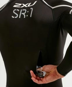 2XU - Pro-Swim Run SR1 Wetsuit - Men's -Zoot shop MW5479c BLK AQR 06 05780.1658744074