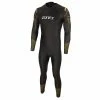 Zone 3 Zone3 - Thermal Aspect Breaststroke Wetsuit - Men's - Black/Orange/Yellow