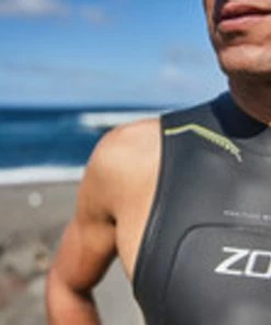 Zone 3 Zone3 - Vision Sleeveless Wetsuit - Men's -Zoot shop Sleeveless Vision Mens Blue 10 18851.1675355001