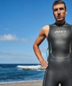 Zone 3 Zone3 - Vision Sleeveless Wetsuit - Men's -Zoot shop Sleeveless Vision Mens Blue 6 10030.1675355001