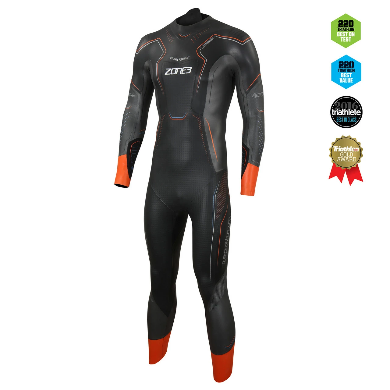 Zone 3 Zone3 - Vanquish Wetsuit - Men's 1 Zone 3 Zone3 - Vanquish Wetsuit - Men's