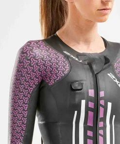 2XU - Pro-Swim Run Pro Wetsuit - Women's - Ex-Rental 1 Hire -Zoot shop WW5478c BLK VBY 04 squashed 92687.1631699386