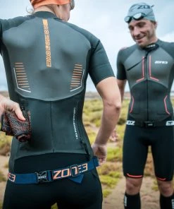 Zone 3 Zone3 - Versa Women's Wetsuit - Black/Orange/Gunmetal - 2023 -Zoot shop Zone3 Nov2020 JamesMitchell 1322 75563.1661246092