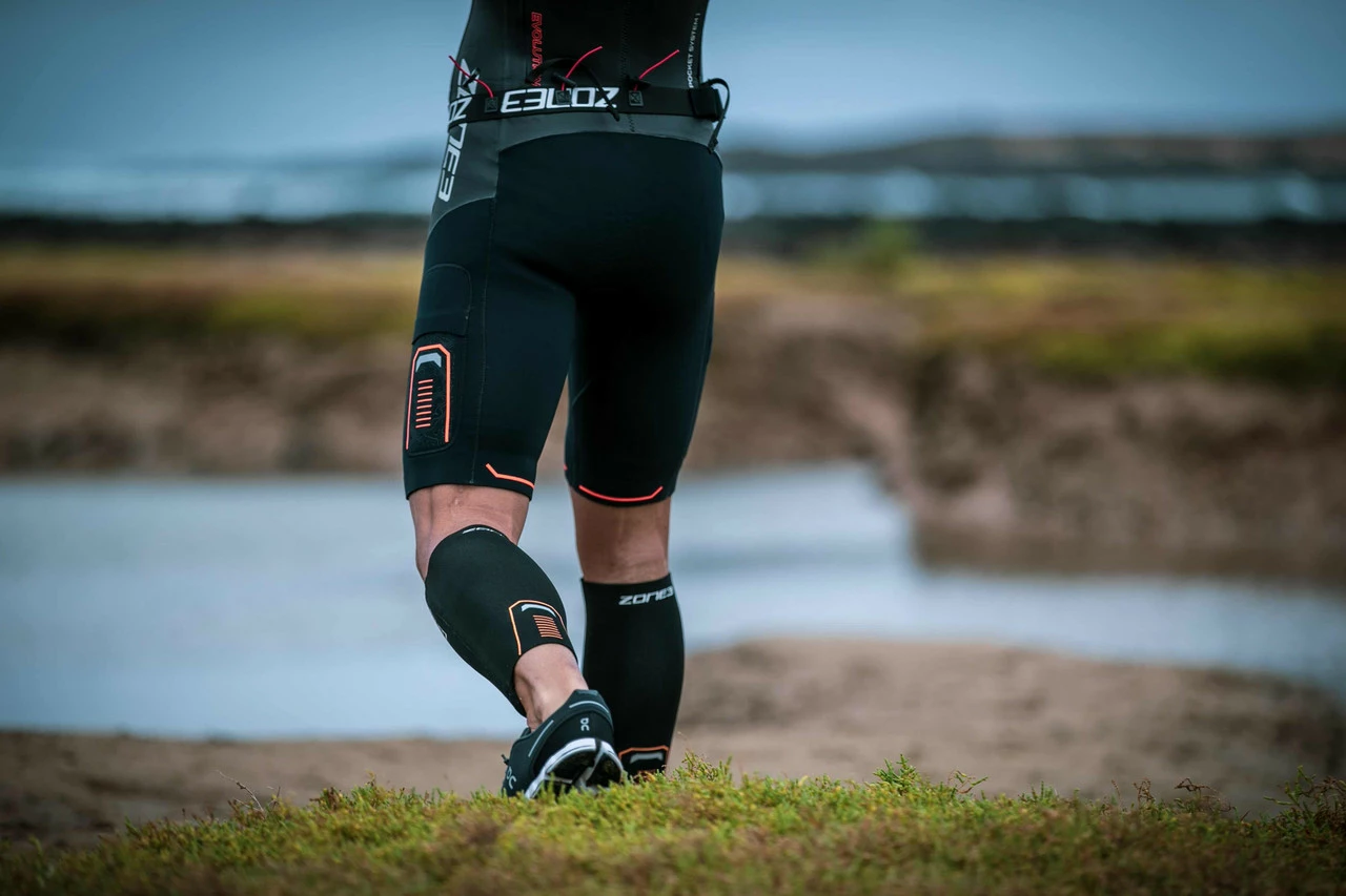 Zone 3 Zone3 - Evolution Men's Swimrun Wetsuit - Black/Orange/Gunmetal - 2023 9 Zone 3 Zone3 - Evolution Men's Swimrun Wetsuit - Black/Orange/Gunmetal - 2023 - Image 9
