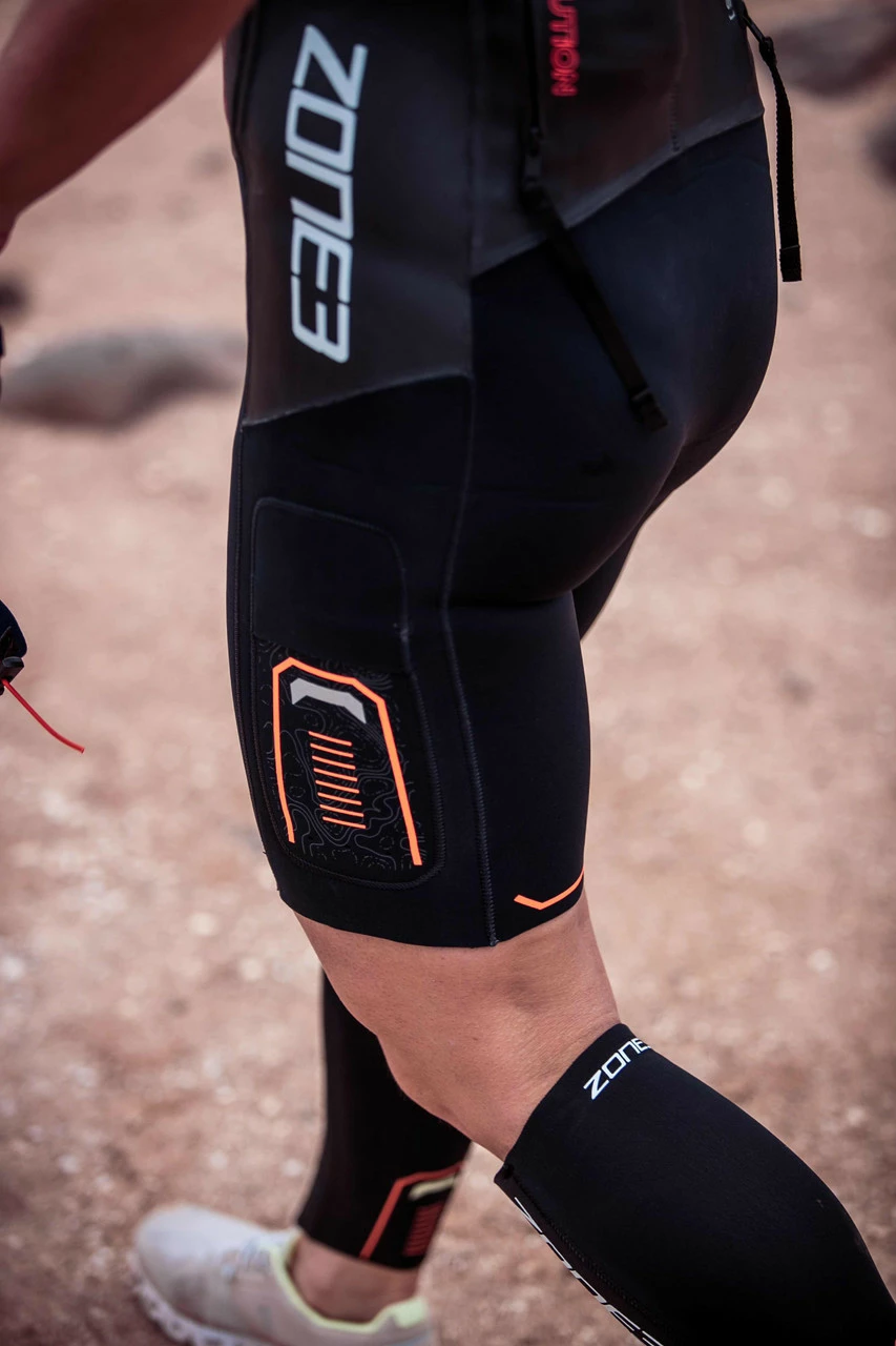 Zone 3 Zone3 - Evolution Women's Swimrun Wetsuit - Black/Orange/Gunmetal - 2023 17 Zone 3 Zone3 - Evolution Women's Swimrun Wetsuit - Black/Orange/Gunmetal - 2023 - Image 17