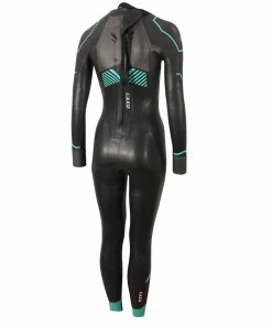 Zone 3 Zone3 - Women's Advance Wetsuit - Black/Turquoise/Gunmetal - 2023 23 Zone 3 Zone3 - Women's Advance Wetsuit - Black/Turquoise/Gunmetal - 2023 -Zoot shop Zone3 Wetsuit Advance Womens Cutout Back 98532.1674737459