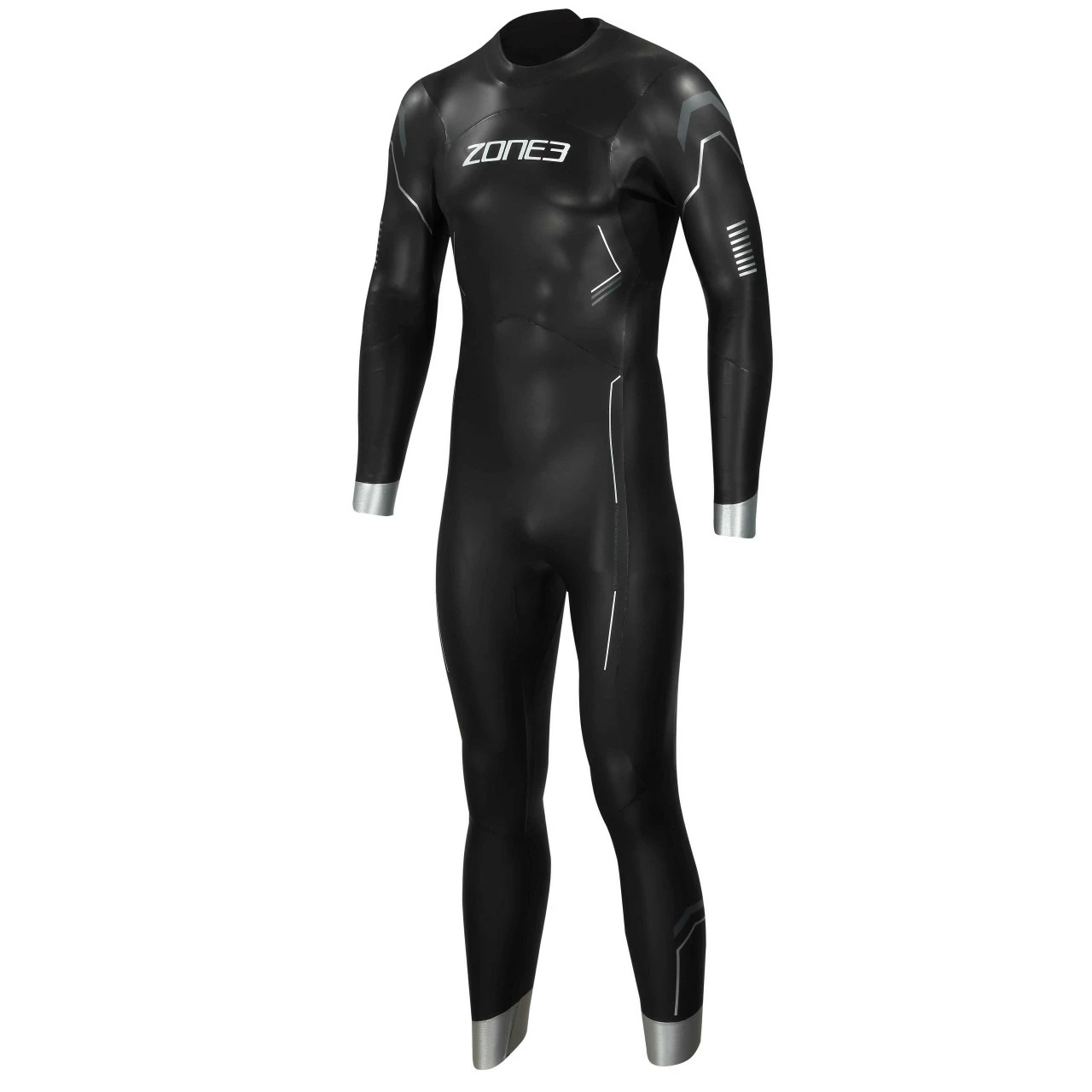 Zone 3 Zone3 - Men's Agile Wetsuit - Black/Silver/Gunmetal - 2023 - Ex-Rental 1 Hire 1 Zone 3 Zone3 - Men's Agile Wetsuit - Black/Silver/Gunmetal - 2023 - Ex-Rental 1 Hire