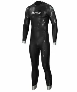 Zone 3 Zone3 - Men's Agile Wetsuit - Black/Silver/Gunmetal - 2023