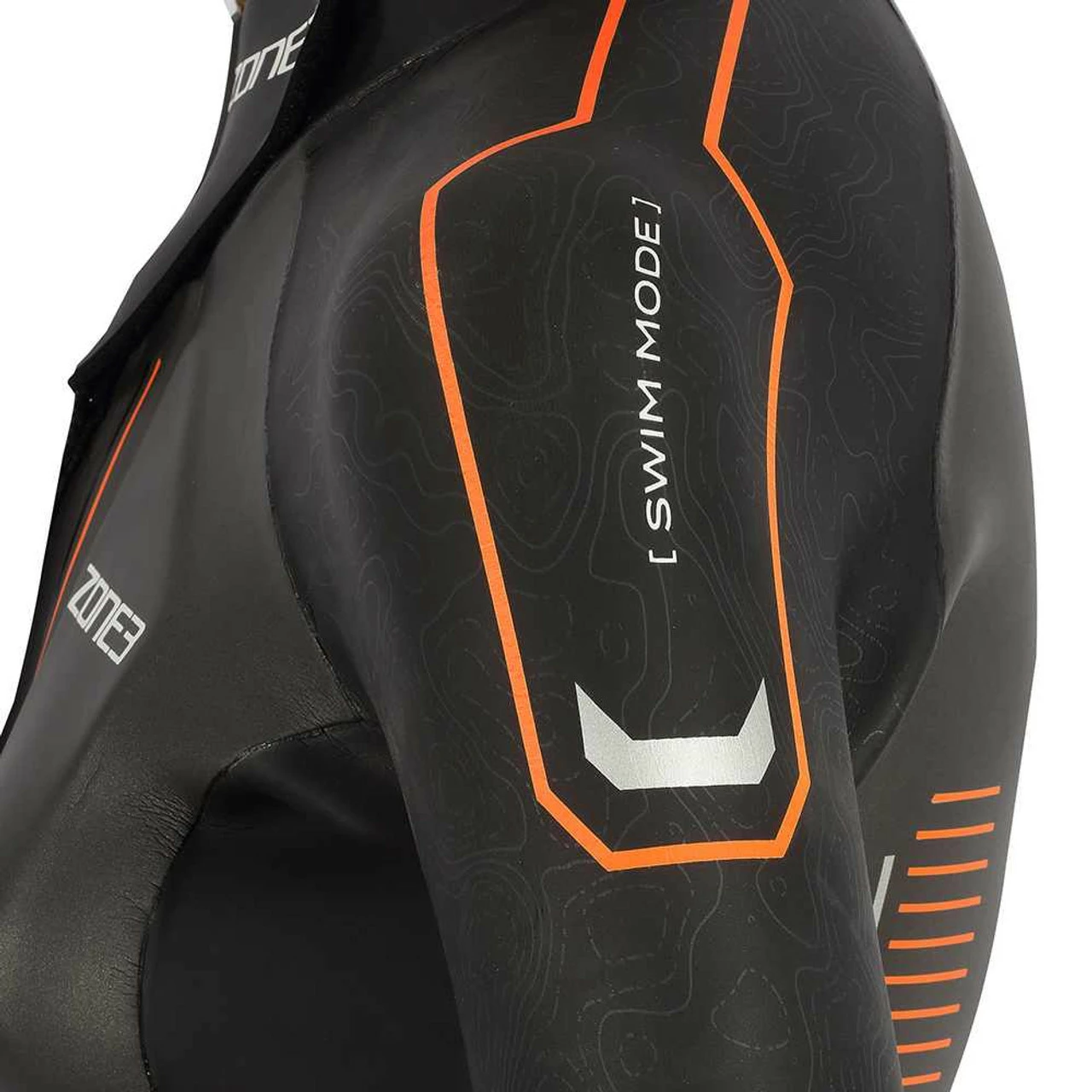 Zone 3 Zone3 - Evolution Men's Swimrun Wetsuit - Black/Orange/Gunmetal - 2023 12 Zone 3 Zone3 - Evolution Men's Swimrun Wetsuit - Black/Orange/Gunmetal - 2023 - Image 12