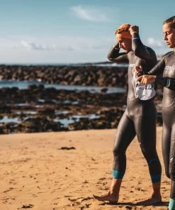 Zone 3 Zone3 - Women's Advance Wetsuit - Black/Turquoise/Gunmetal - Ex-Rental 1 Hire - 2023 -Zoot shop Zone3 Wetsuits Nov2020 JamesMitchell 2084 92024.1660734529