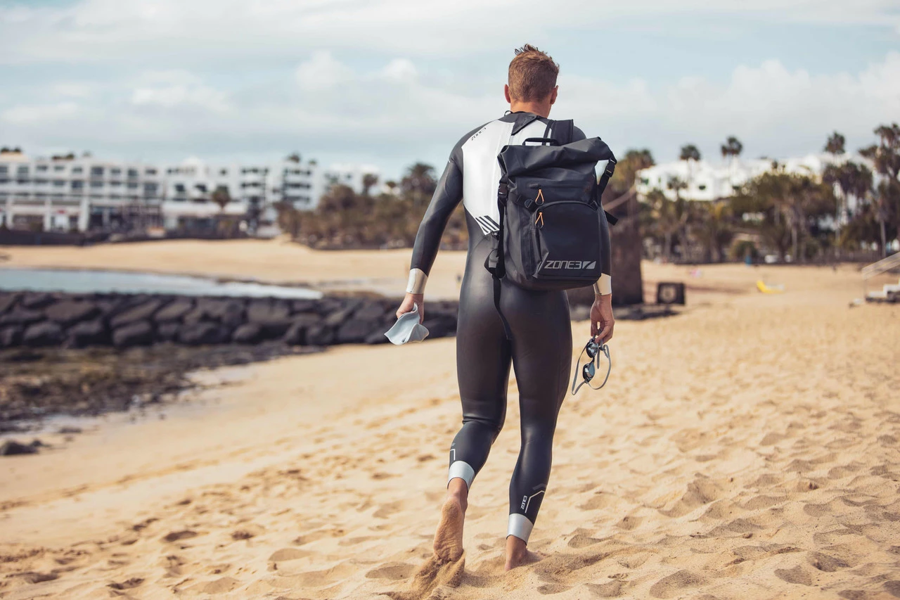 Zone 3 Zone3 - Men's Agile Wetsuit - Black/Silver/Gunmetal - 2023 - Ex-Rental 1 Hire 10 Zone 3 Zone3 - Men's Agile Wetsuit - Black/Silver/Gunmetal - 2023 - Ex-Rental 1 Hire - Image 10