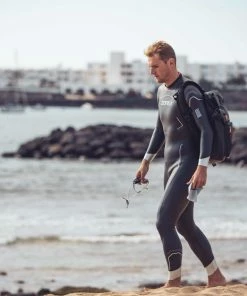 Zone 3 Zone3 - Men's Agile Wetsuit - Black/Silver/Gunmetal - 2023 -Zoot shop Zone3 wetsuits Nov2020 JamesMitchell 2288 59736.1674207754