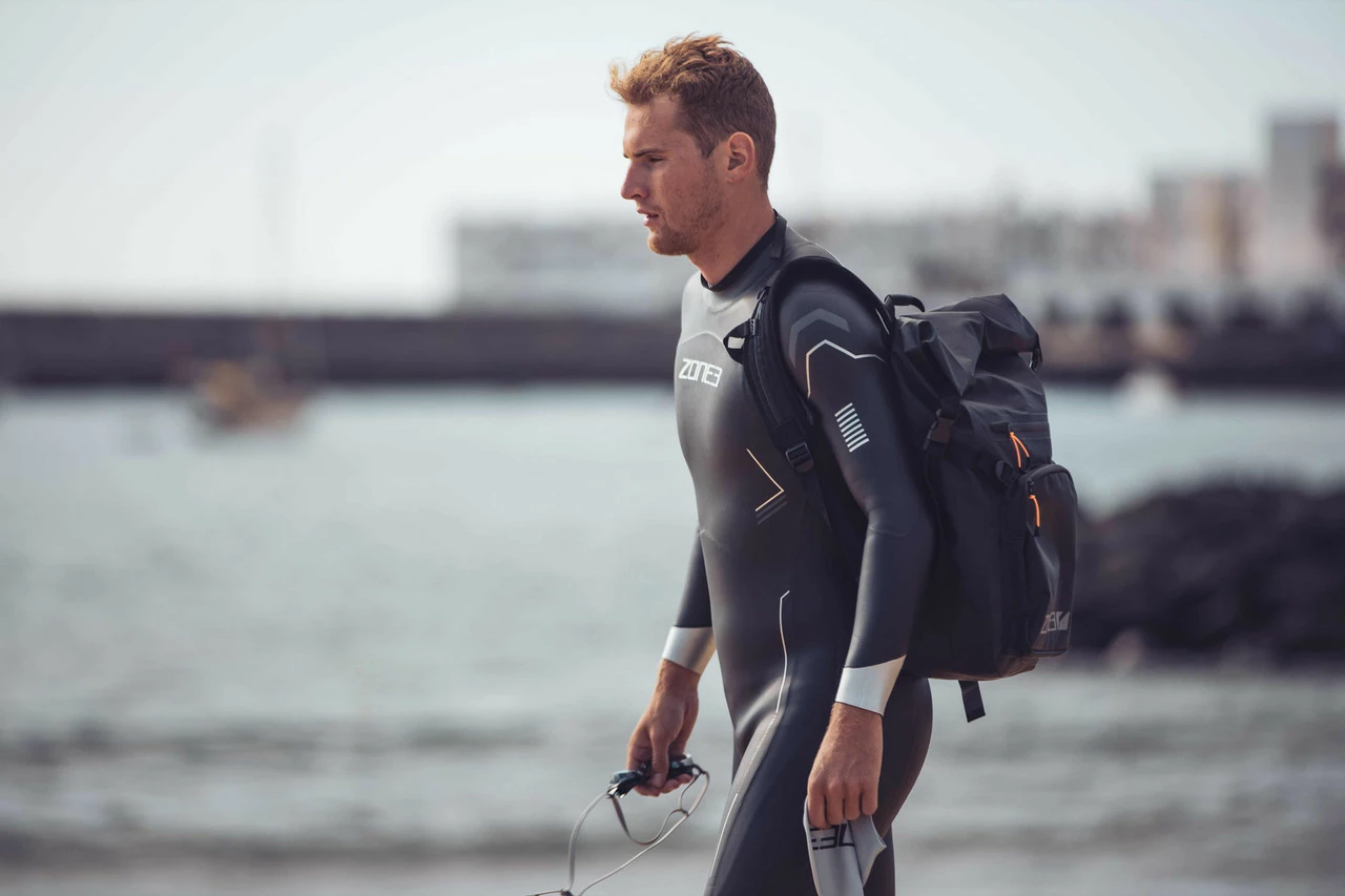 Zone 3 Zone3 - Men's Agile Wetsuit - Black/Silver/Gunmetal - 2023 - Ex-Rental 1 Hire 9 Zone 3 Zone3 - Men's Agile Wetsuit - Black/Silver/Gunmetal - 2023 - Ex-Rental 1 Hire - Image 9