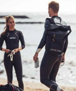 Zone 3 Zone3 - Men's Agile Wetsuit - Black/Silver/Gunmetal - 2023 -Zoot shop Zone3 wetsuits Nov2020 JamesMitchell 2303 53744.1674207754
