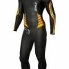 2XU - Men's P:1 Propel Wetsuit - Ex-Rental, 1 Hire - Black/Orange